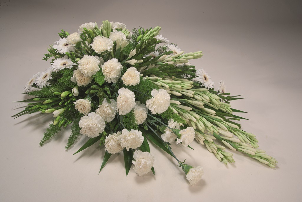 rouwbloemen categorie wit code w-118
